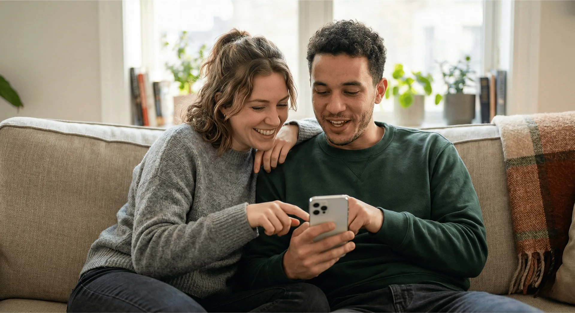 Halfway: couple splitting rent and expenses fairly by income