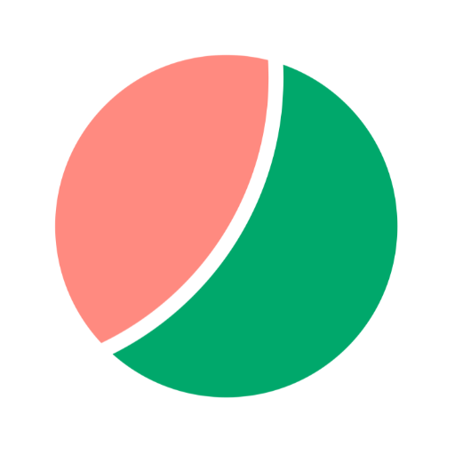 Halfway app icon - budgeting app for couples who don't earn the same